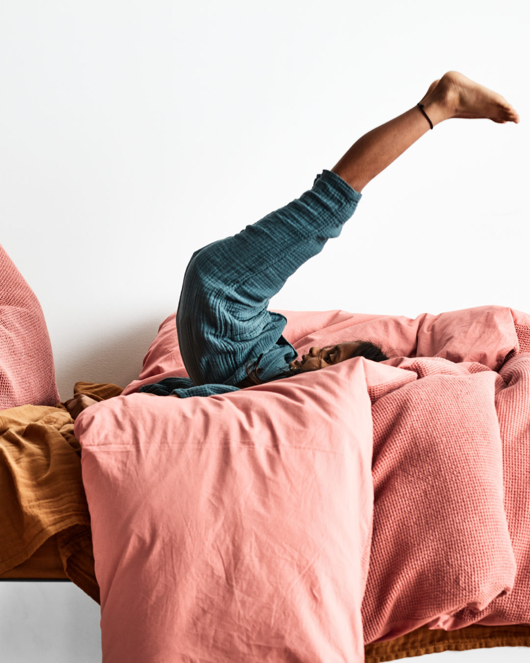 Taie d'oreiller en gaze de coton biologique ultra-douce pour enfants