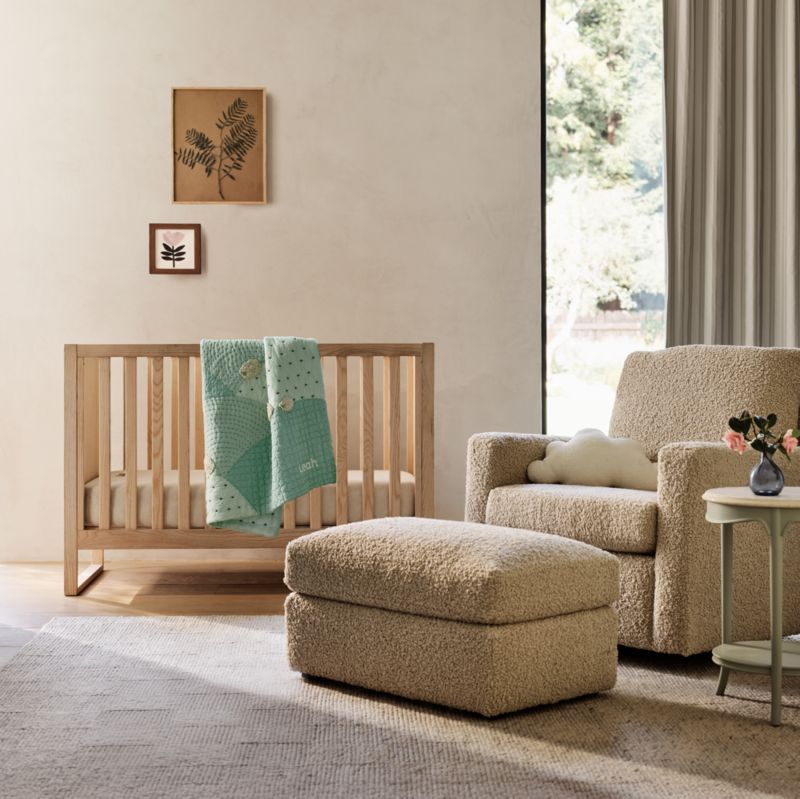 Fauteuil à bascule pivotant pour chambre d'enfant Baby Murray Sherpa