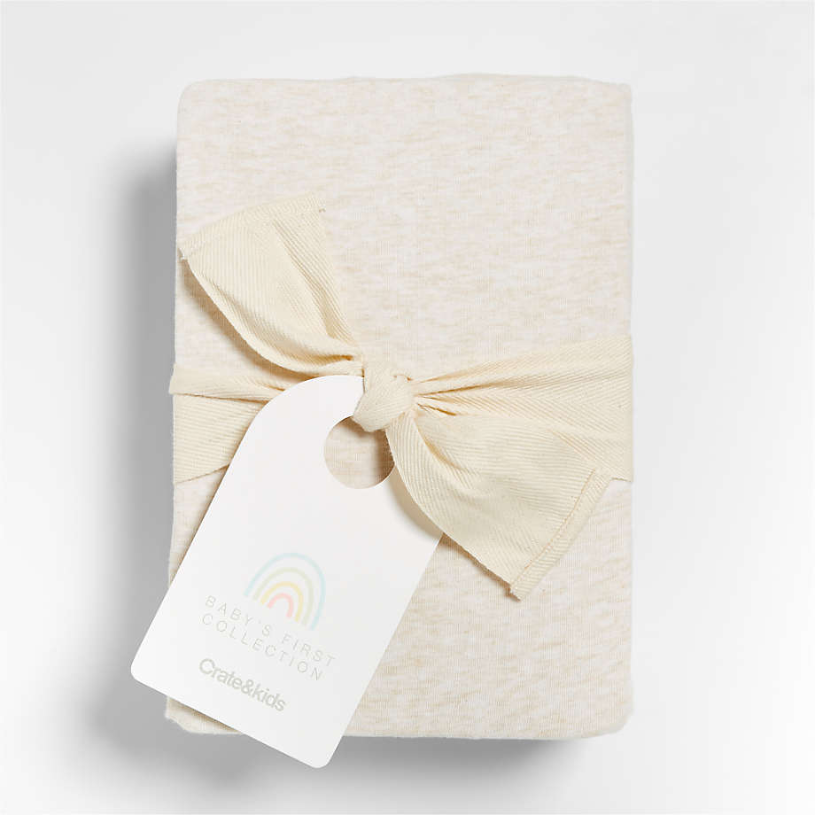 Drap-housse pour berceau en jersey biologique Baby First