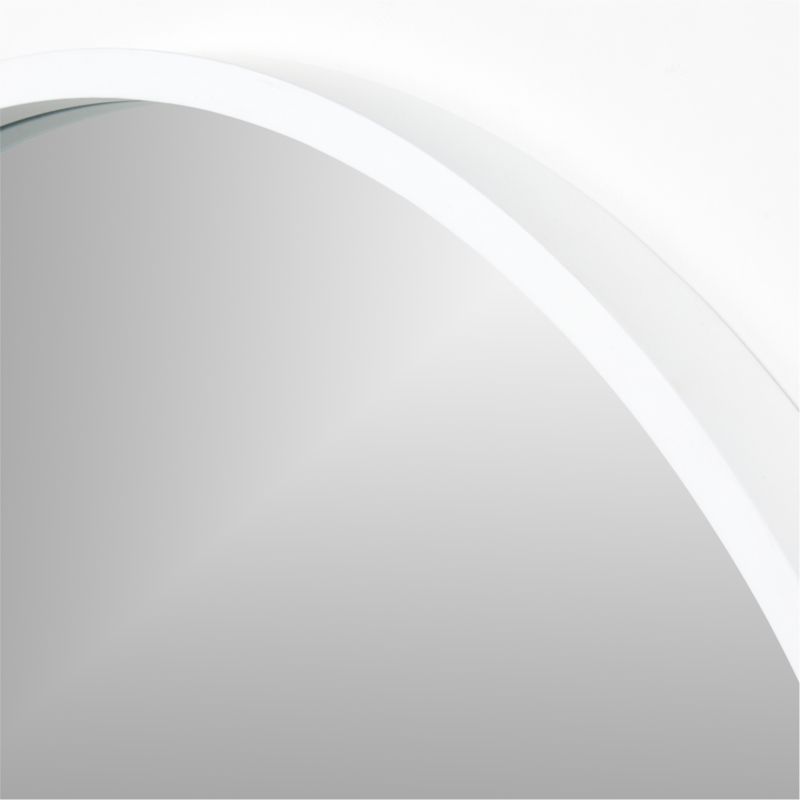 Miroir mural rond en bois Kids Finn