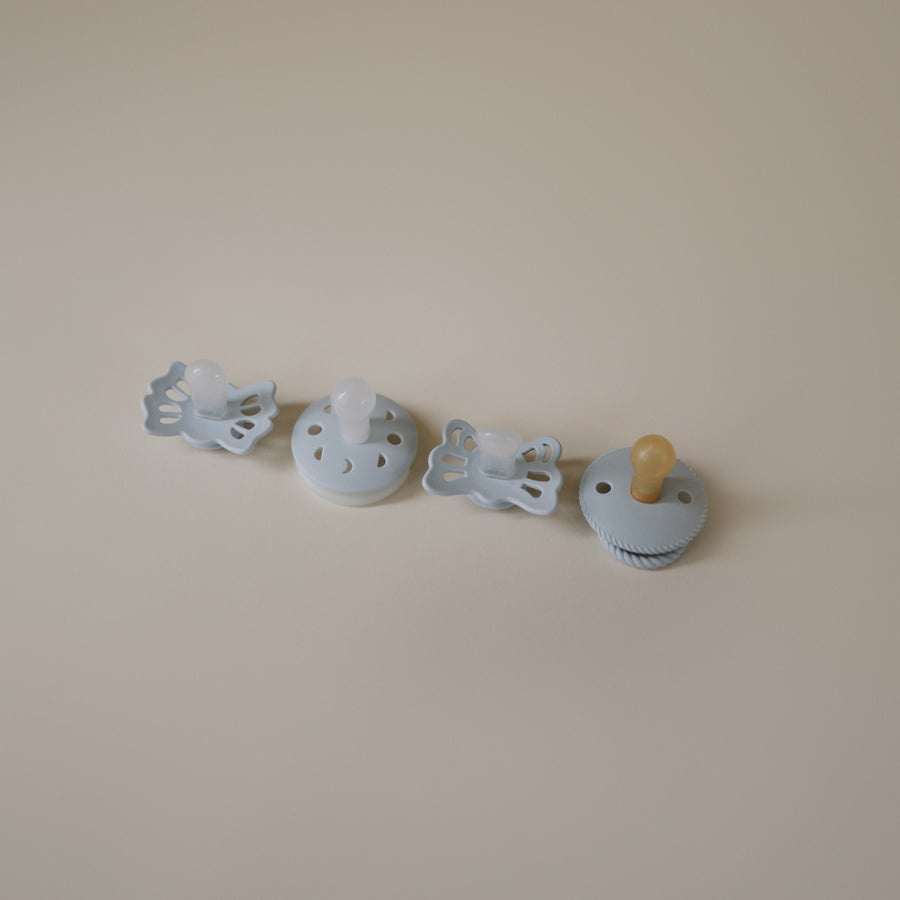 Sucettes Baby Mushie Frigg Première Sucette Moonlight Sailing (Lot de 4)