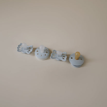 Sucettes Baby Mushie Frigg Première Sucette Moonlight Sailing (Lot de 4)