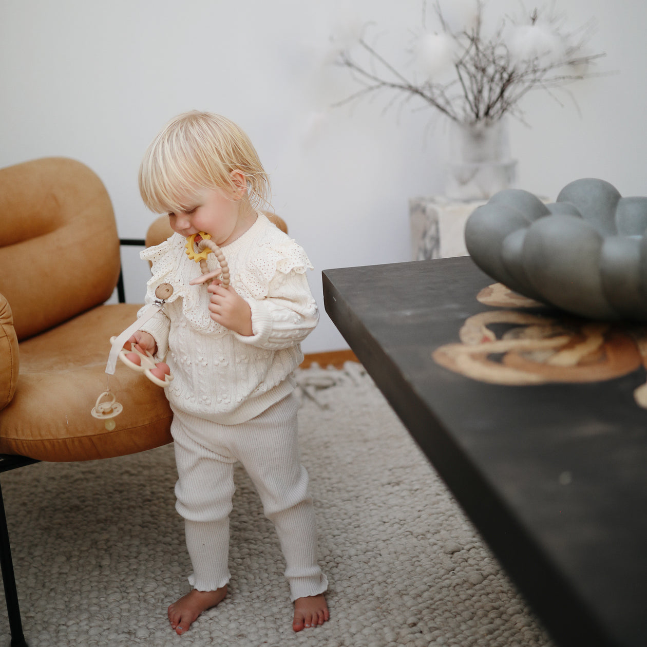 Anneau de dentition Baby Mushie Nature