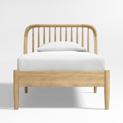 Corps d'enfant, fuseau en bois de chêne 