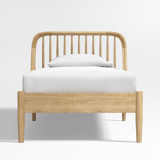 Corps d'enfant, fuseau en bois de chêne 