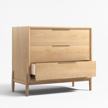 Commode étroite à 3 tiroirs Kids Bodie Wood