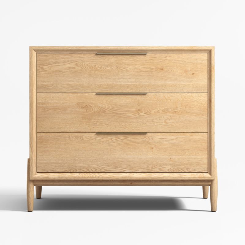 Commode étroite à 3 tiroirs Kids Bodie Wood
