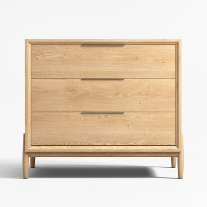 Commode étroite à 3 tiroirs Kids Bodie Wood