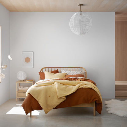 Taie d'oreiller en coton biologique Kids Stay Cool Asha Rainbow