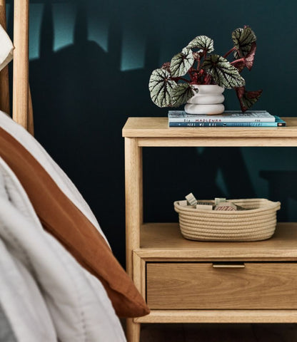 Table de chevet Kids Bodie naturelle avec tiroir