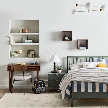 Tapis en laine moderne à étoiles pour enfants