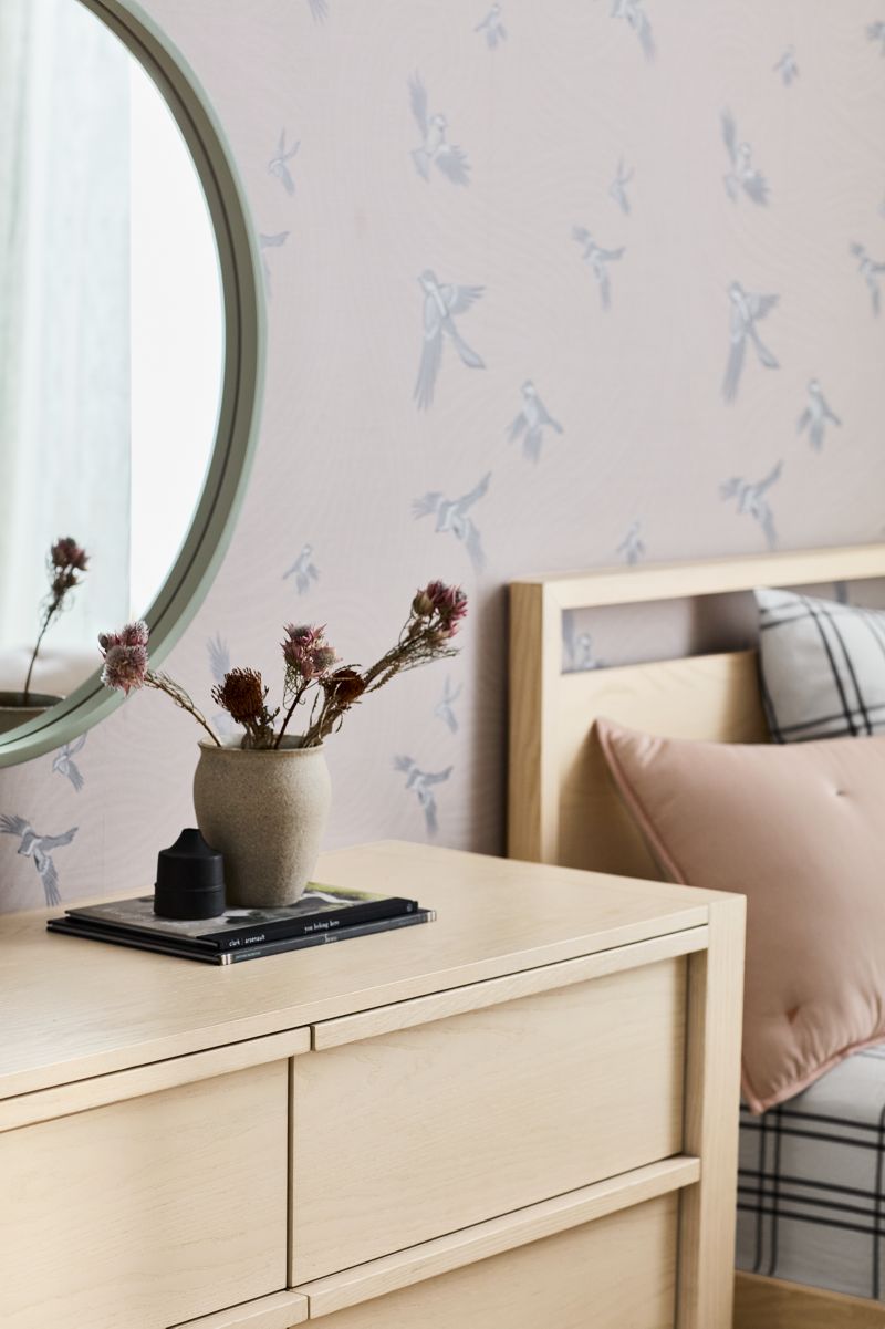 Commode large à 6 tiroirs en bois Gemini pour enfants