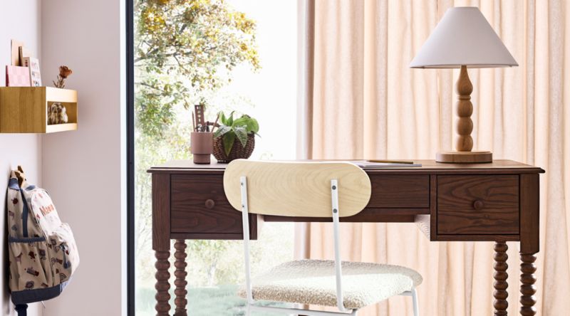 Lampe de table en bois Jenny Lind pour enfants