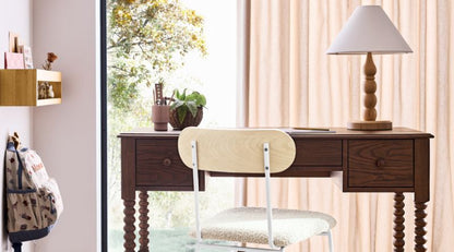 Lampe de table en bois Jenny Lind pour enfants