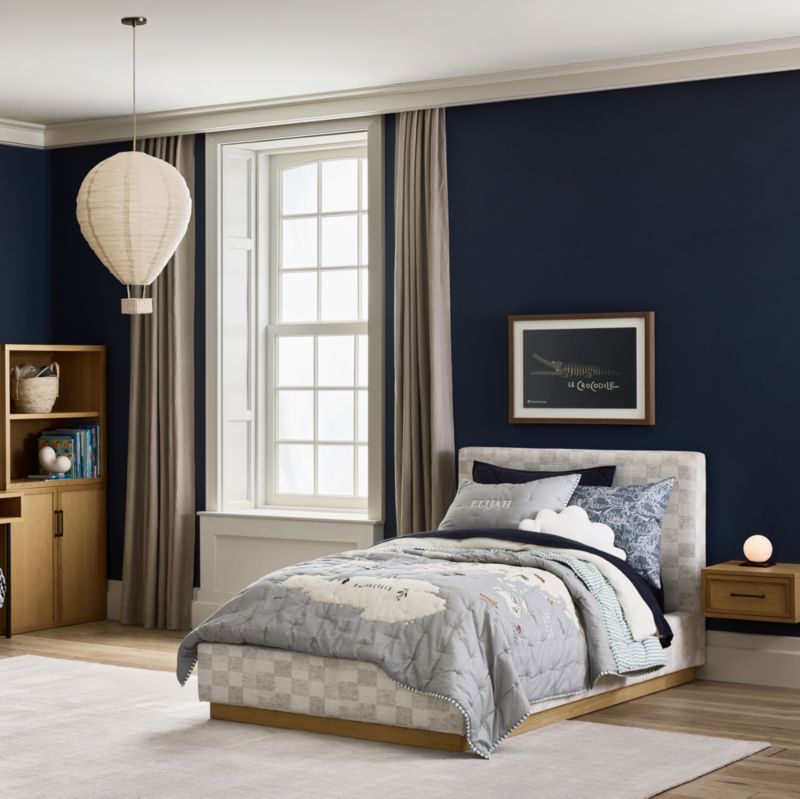 Couette en coton biologique pour enfants, aventure d'explorateur