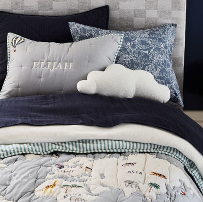 Couette en coton biologique pour enfants, aventure d'explorateur