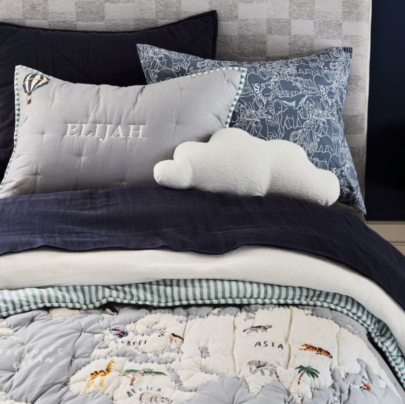 Couette en coton biologique pour enfants, aventure d'explorateur