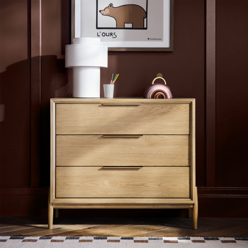 Lampe de table en lin Reese pour enfants