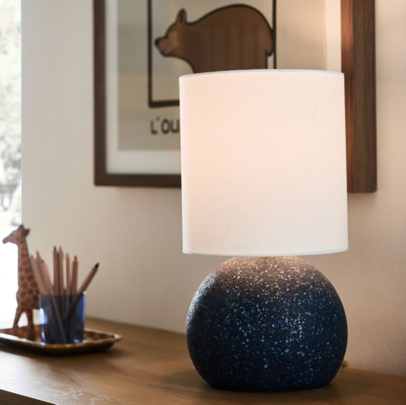 Lampe de table enfant en terrazzo