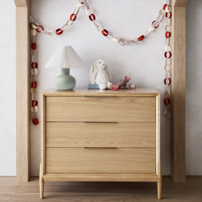 Lampe de table enfant en céramique cannelée Flo