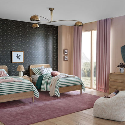 Couette pour enfants en coton biologique à tissage gaufré