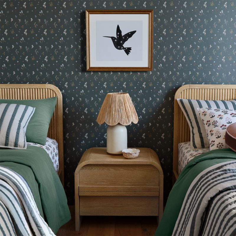 Couette pour enfants en coton biologique à tissage gaufré