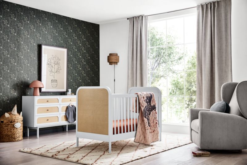 Panier tressé licorne pour enfants