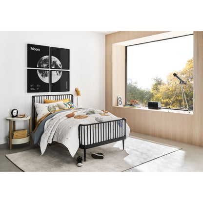 Applique murale pivotante à brancher Kids Pixi en métal et bois