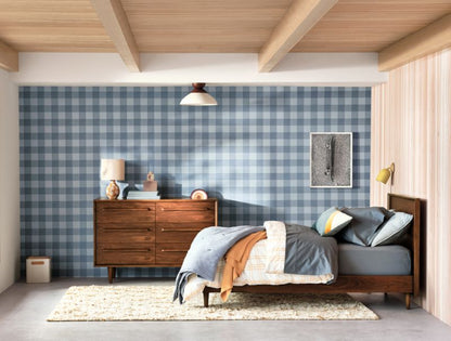 Commode à 6 tiroirs larges en bois de noyer style milieu du siècle pour enfants Tatum