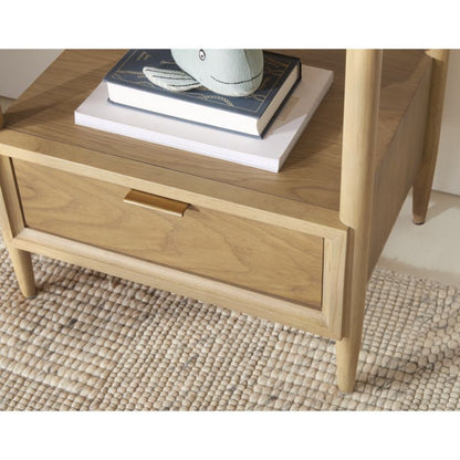Table de chevet Kids Bodie naturelle avec tiroir