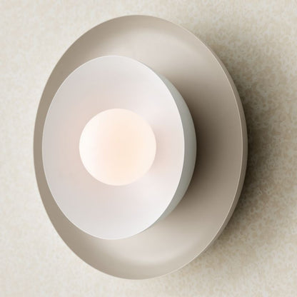 Plafonnier encastré Kids Nello en métal en forme de soucoupe