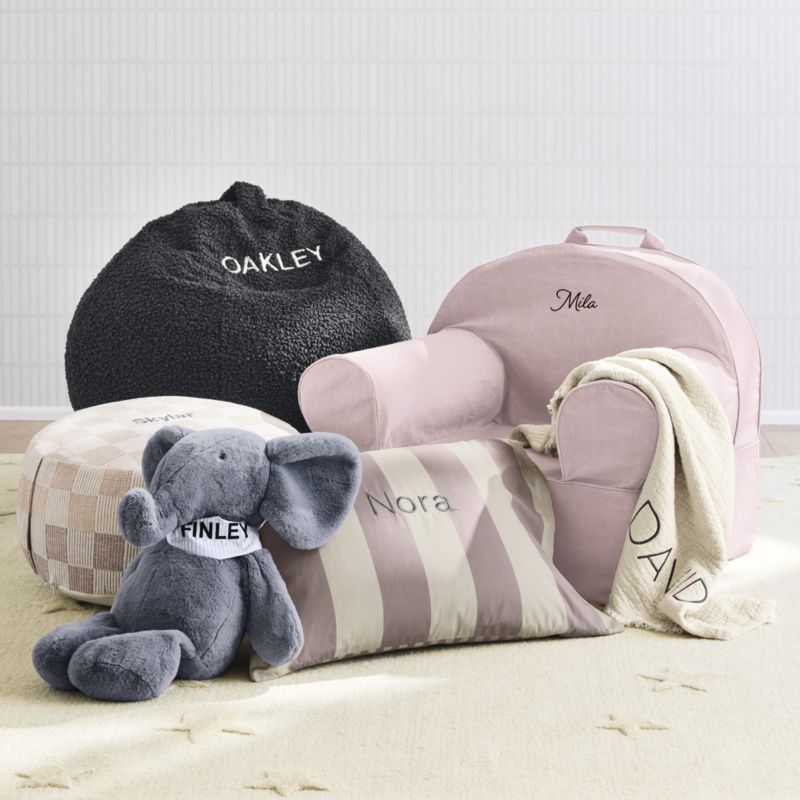 Tapis en laine moderne à étoiles pour enfants