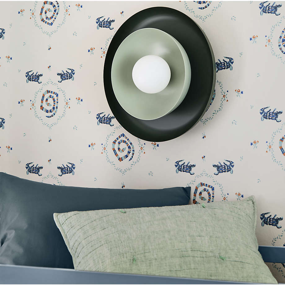 Plafonnier encastré Kids Nello en métal en forme de soucoupe