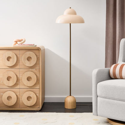 Lampadaire pour enfants Eloise en bois et métal