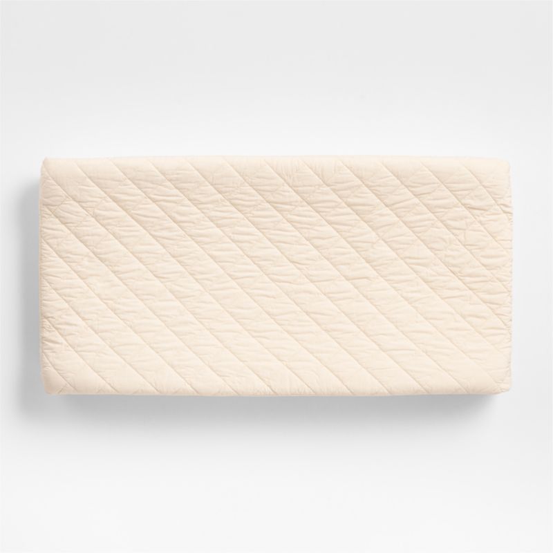 Housse de matelas à langer Baby Cozy Cloud en coton biologique lavé