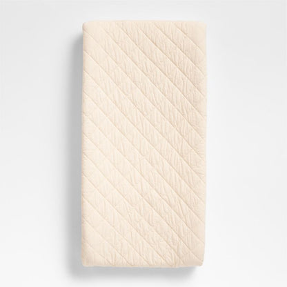 Housse de matelas à langer Baby Cozy Cloud en coton biologique lavé