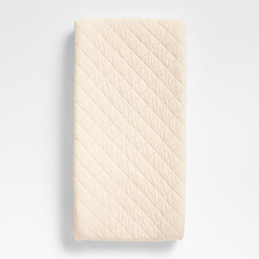 Housse de matelas à langer Baby Cozy Cloud en coton biologique lavé