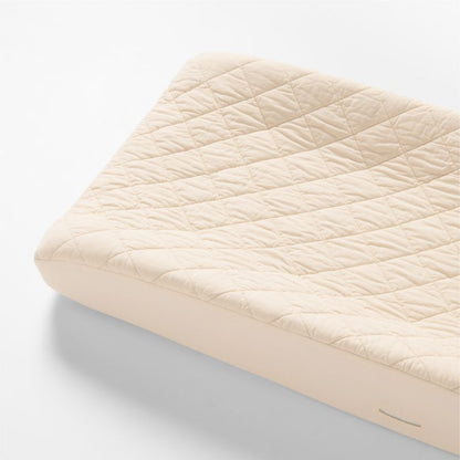 Housse de matelas à langer Baby Cozy Cloud en coton biologique lavé