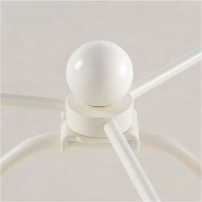 Lampe de table en céramique à pois pour enfants