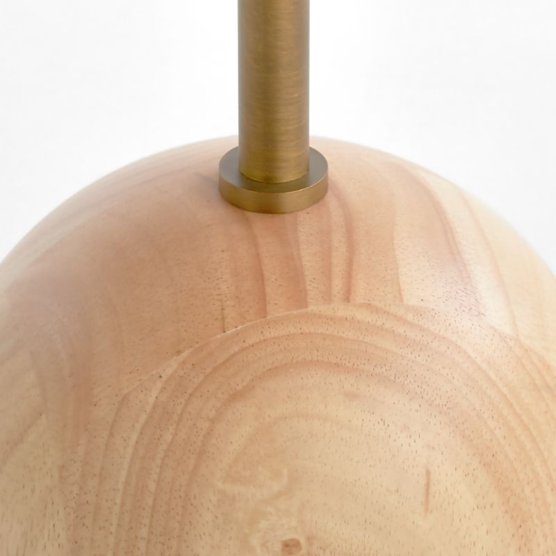 Lampadaire pour enfants Eloise en bois et métal