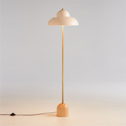 Lampadaire pour enfants Eloise en bois et métal