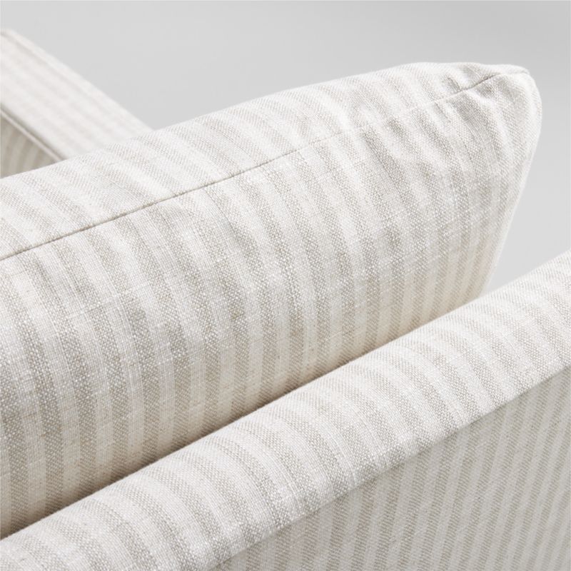 Fauteuil berçant à rayures Baby Ever avec housse amovible