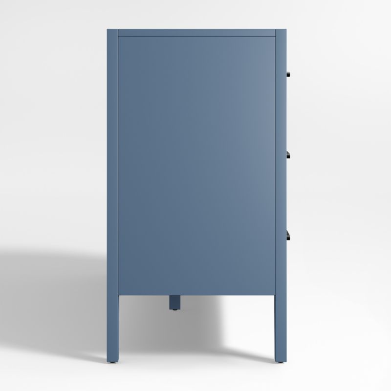 Commode à 6 tiroirs en bois bleu ardoise Kids Ever Simple