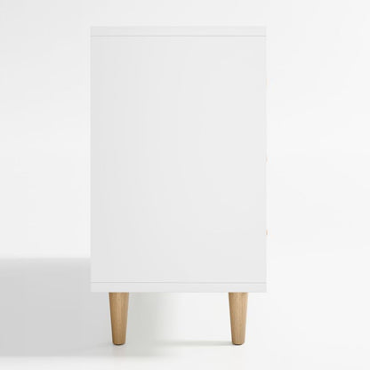 Commode à 3 tiroirs en bois Finn pour enfants avec porte