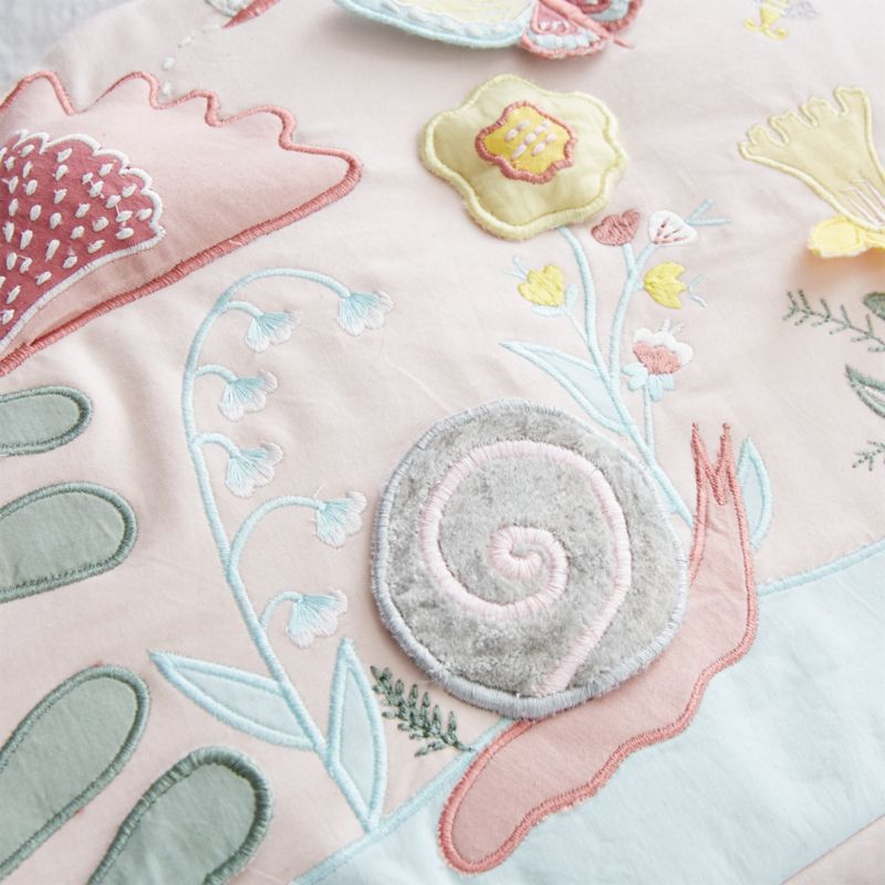 Chaise d'activités pour bébé jardin fleuri