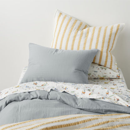 Ensemble de draps en coton biologique Kids Stay Cool Modern Trucks