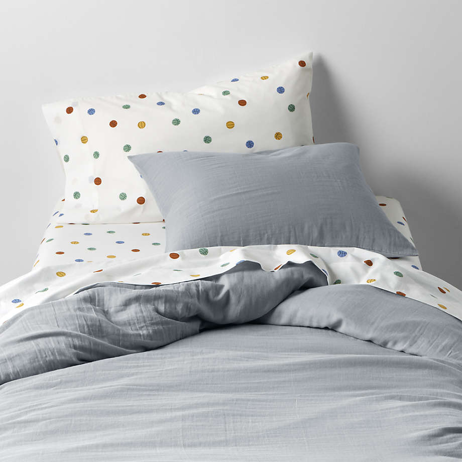 Housse de couette en gaze de coton biologique ultra-douce pour enfants