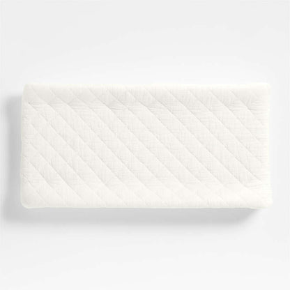 Housse de matelas à langer en gaze de coton biologique ultra-doux pour bébé
