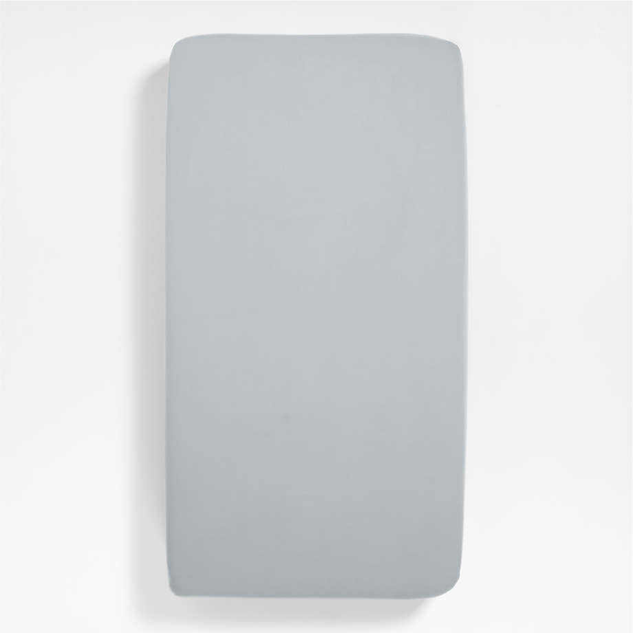 Drap-housse pour berceau en gaze de coton biologique ultra-doux