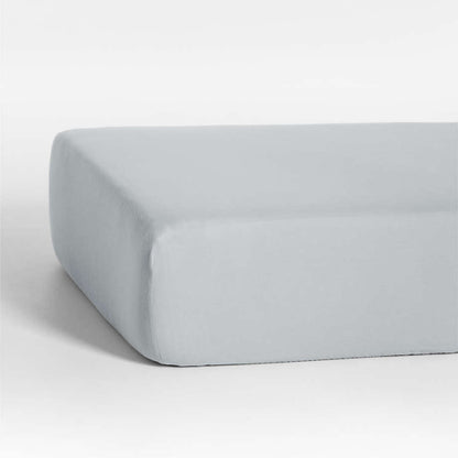 Drap-housse pour berceau en gaze de coton biologique ultra-doux